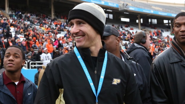 Drew Brees Hired as Interim Assistant Coach at Purdue | Herald Sun