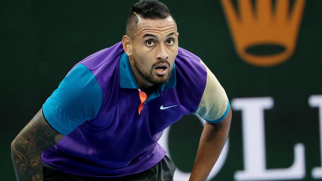 Kyrgios insists he is at peace with himself.