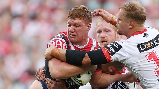 Dylan Napa has been struggling for the Roosters this season. Picture: Mark Metcalfe/Getty Images