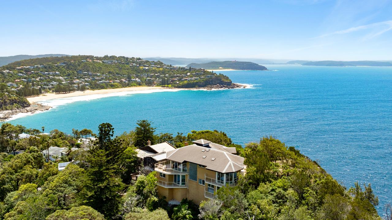 105 Whale Beach Rd, Whale Beach has views from Centrepoint to the Central Coast.