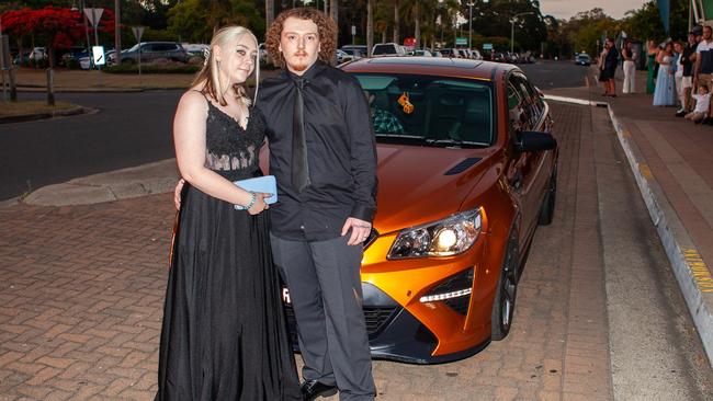 Maddisyne Todd at the Bayside Christian College formal.