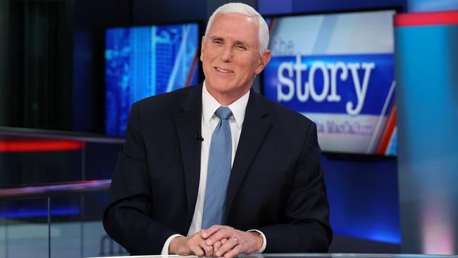 Mike Pence has indicated he may challenge Donald Trump. Picture: Getty Images