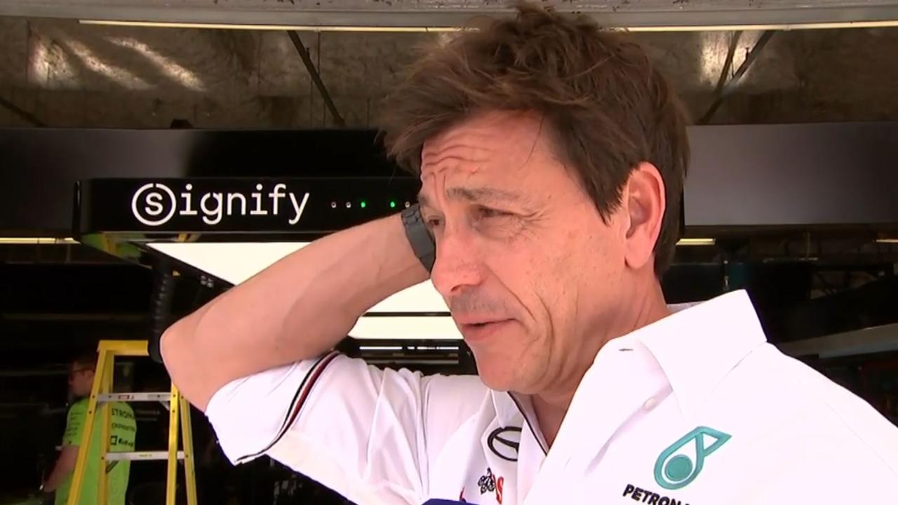 Mercedes boss Toto Wolff talks to Sky Sports.