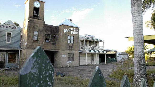 Nostalgia Town was demolished to make way for a housing development in 2006. Picture: Cade Mooney