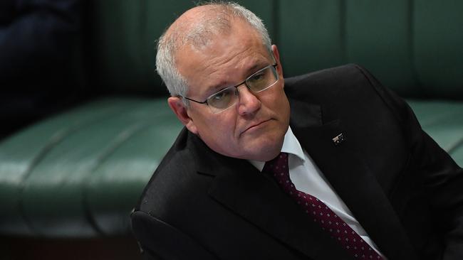 The Prime Minister in Canberra on Tuesday. Picture: Getty Images