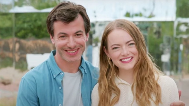 Nathan Fielder and Emma Stone play TV house-flippers in the darkly comic new show The Curse.