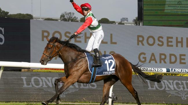 Golden Slipper winner Fireburn is chasing the second leg of the triple crown in the Inglis Sires’. Picture: Getty Images
