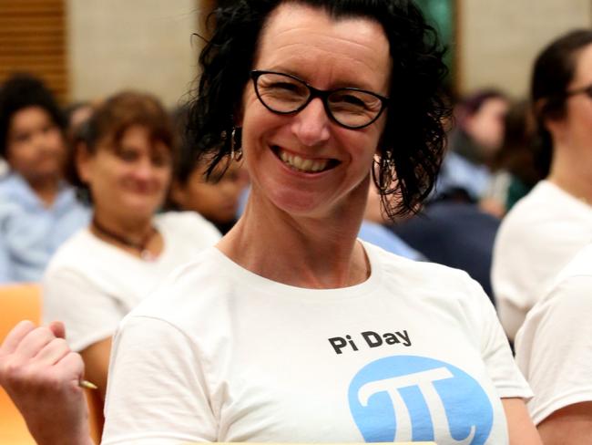 Riverstone High School Karen Downie also lapped up the Pi Day competitions.