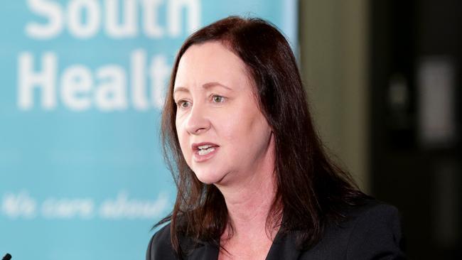 Queensland Health Minister Yvette D'Ath said it was the state’s mission to get jabbed ‘in the next five to six weeks’. Picture: Steve Pohlner