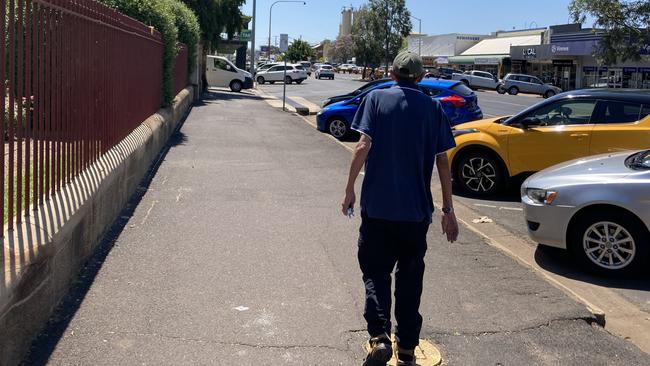 Drug dealer William Wilson leaves Dubbo Local Court.