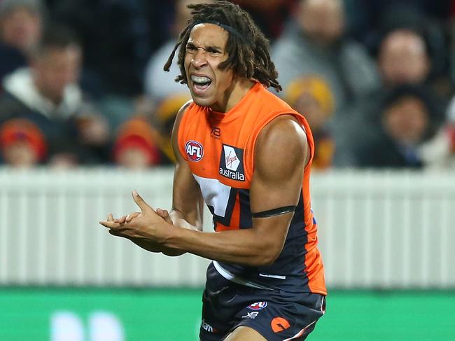 Aiden Bonar is finding it tough to break into the GWS midfield.