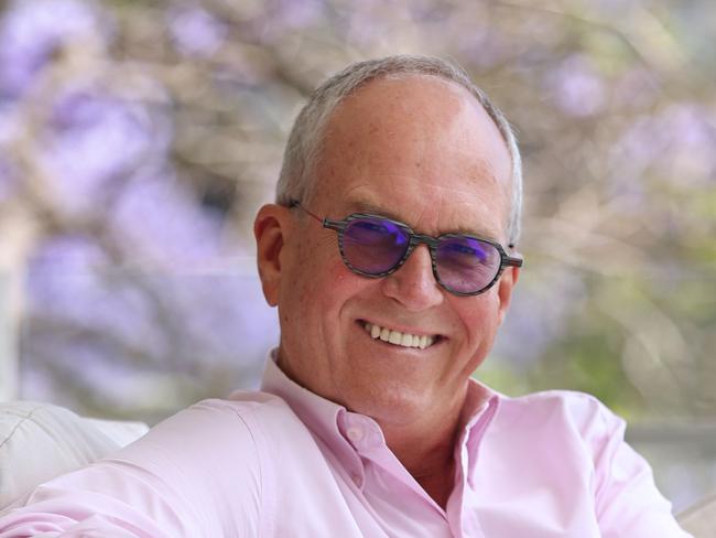 31/10/2018 : Allan English at his home in St Lucia, Brisbane. Allan is the chairman of hospitality industry business Silver Chef and also started a philanthropic foundation. Lyndon Mechielsen/The Australian