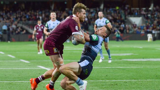 Can Queensland star Cameron Munster lead the Maroons to victory in Game 1? Photo: Brenton Edwards