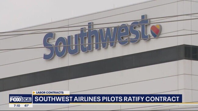 Southwest Airlines Pilots Ratify Contract | Daily Telegraph