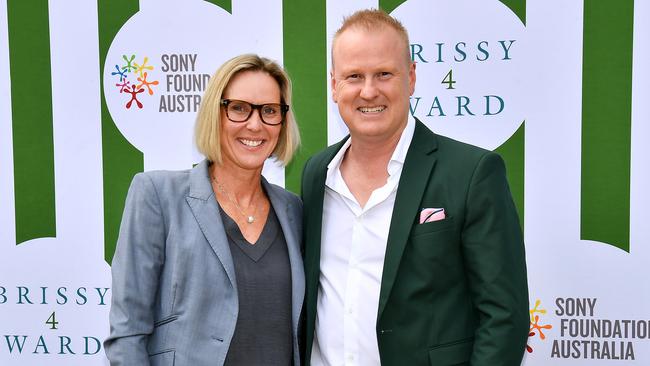 Susie O'Neill and David 'Luttsy' Lutteral Brissy4Ward Event at Howard Smith Wharves in September. Picture, John Gass