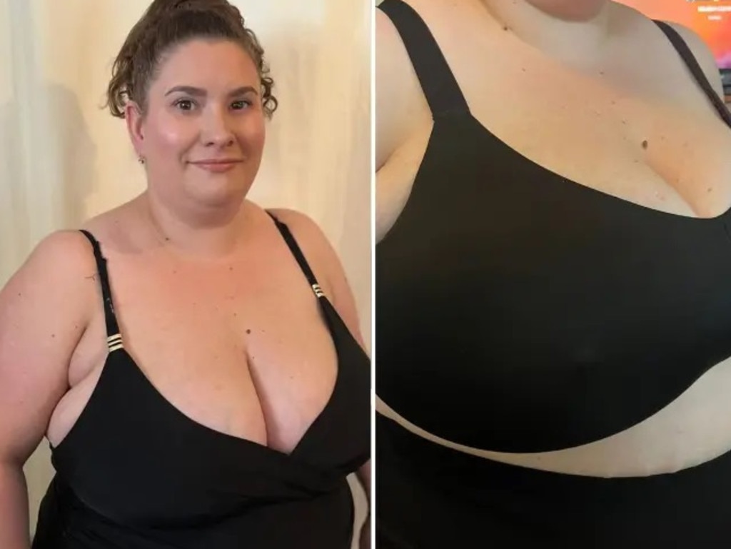 I hate my K-size breasts — 'Nipples are not supposed to face the floor