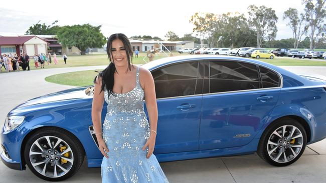 Kyra Giandomenico. Photographs from the Gilroy Santa Maria College Formal 2022 in Ingham on Friday night. Picture: Cameron Bates