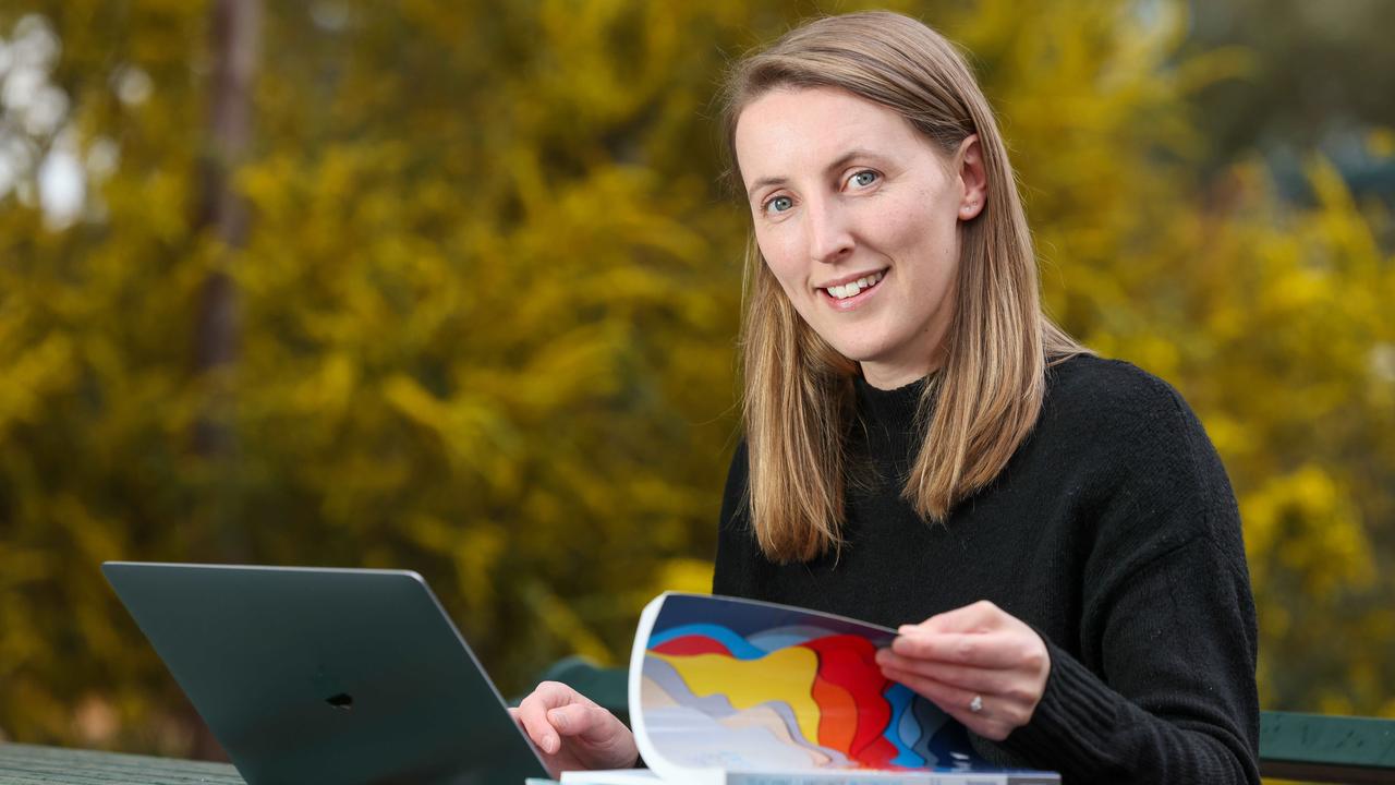 Bachelor of Early Childhood Education (Birth to Five) student Courtney Nicolas. Picture: Russell Millard