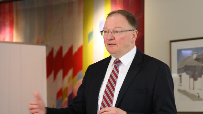 “It’s not punishment – it’s unfortunate, and it’s also short term.” Minister for Education, Children and Youth Roger Jaensch on 23-hour lockdown at Ashley Youth Detention Centre. Picture: David Killick.