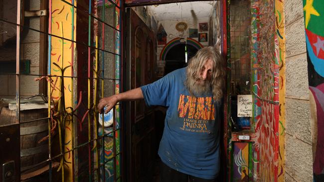 Eastwood resident Royce Wells is facing eviction from his dilapidated home. Picture: Naomi Jellicoe