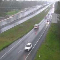 QldTraffic image of the highway this afternoon near King John Bridge.