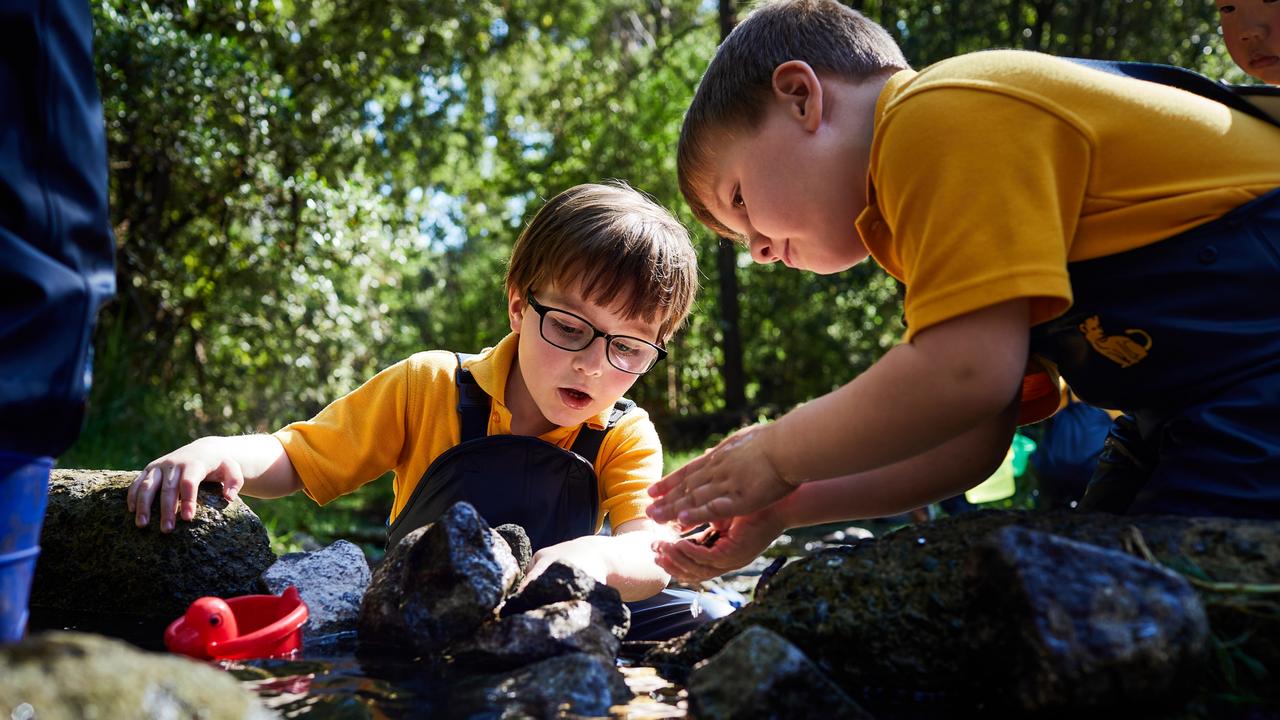 Sandy Bay's Hutchins Early Learning Centre has been titled the best childcare in Tasmania by the Kindicare. Picture: Joshua Lamont