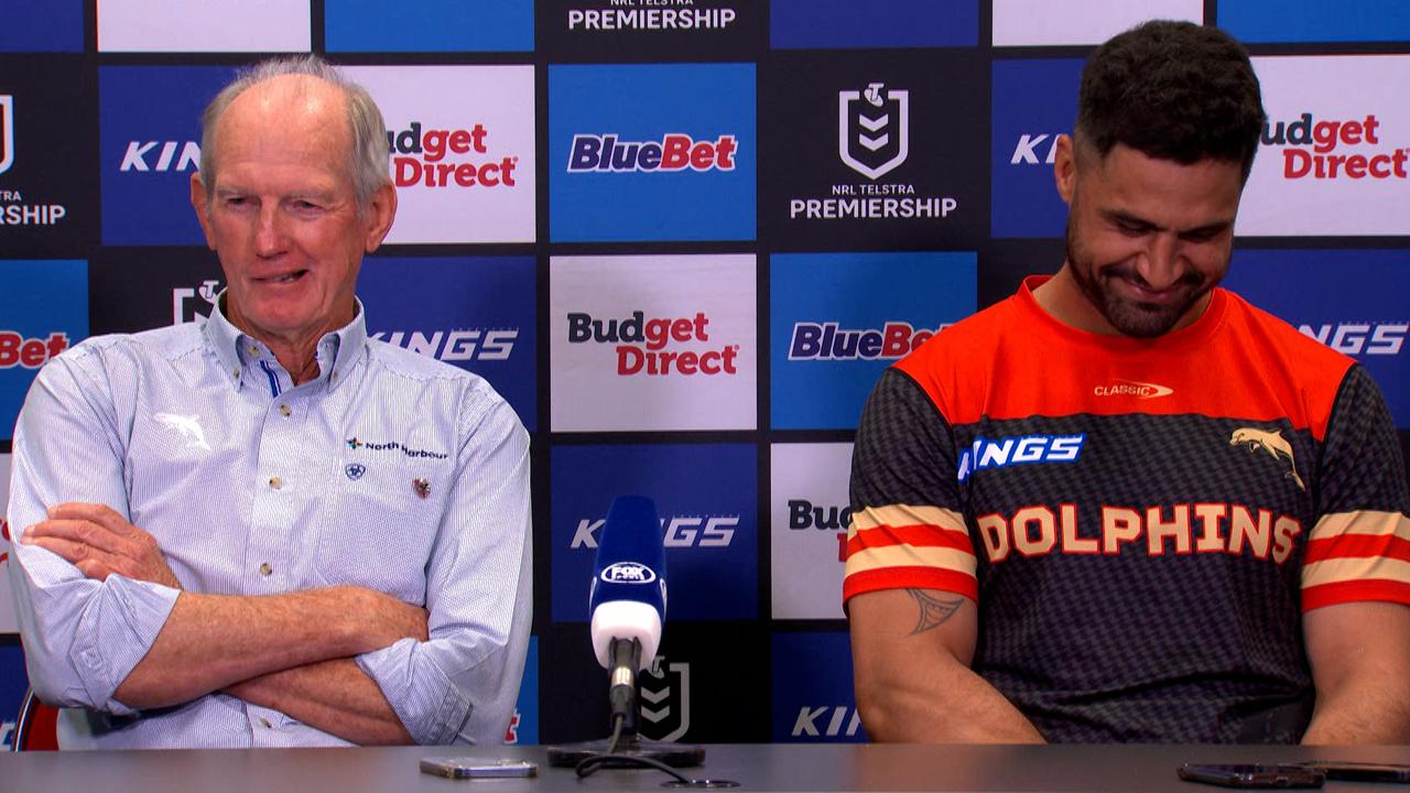 Wayne Bennett and Jesse Bromwich.