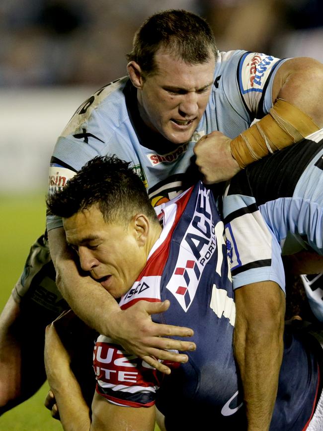 Gal gives SBW some special treatment. Picture: Gregg Porteous