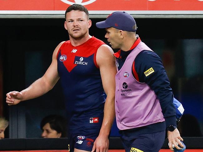 May (L) has enjoyed a stellar season. (Photo by Michael Willson/AFL Photos via Getty Images)