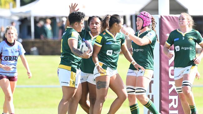 Club rugby Norths v Wests - woman Saturday July 13, 2024. Picture, John Gass