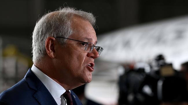 Prime Minister Scott Morrison. Picture: NCA NewsWire/Bianca De Marchi