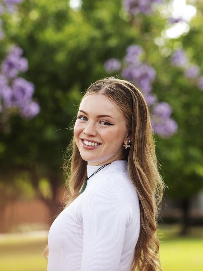 Recent Western Sydney University graduate Ellie Winter, a Penrith local. Photo credit: Sally Tsoutas