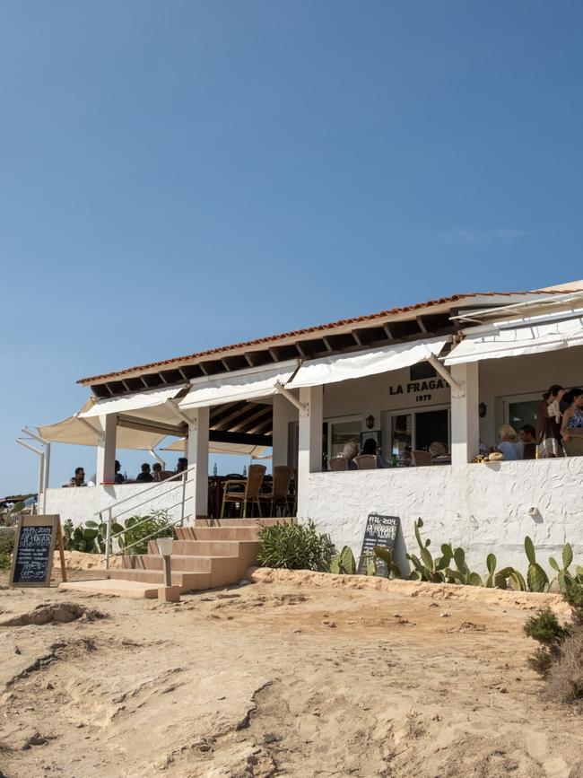 La Fragata restaurant, where you can dine on paella delivered to the table. Photo: Elizabeth Meryment