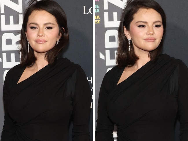 Selena Gomez at the Emilia Perez premiere in Los Angeles. Picture: