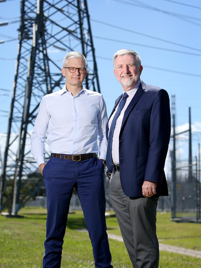 CuString Pty Ltd director Joseph O’Brien with founder and chairman John O’Brien. -Photo Steve Pohlner