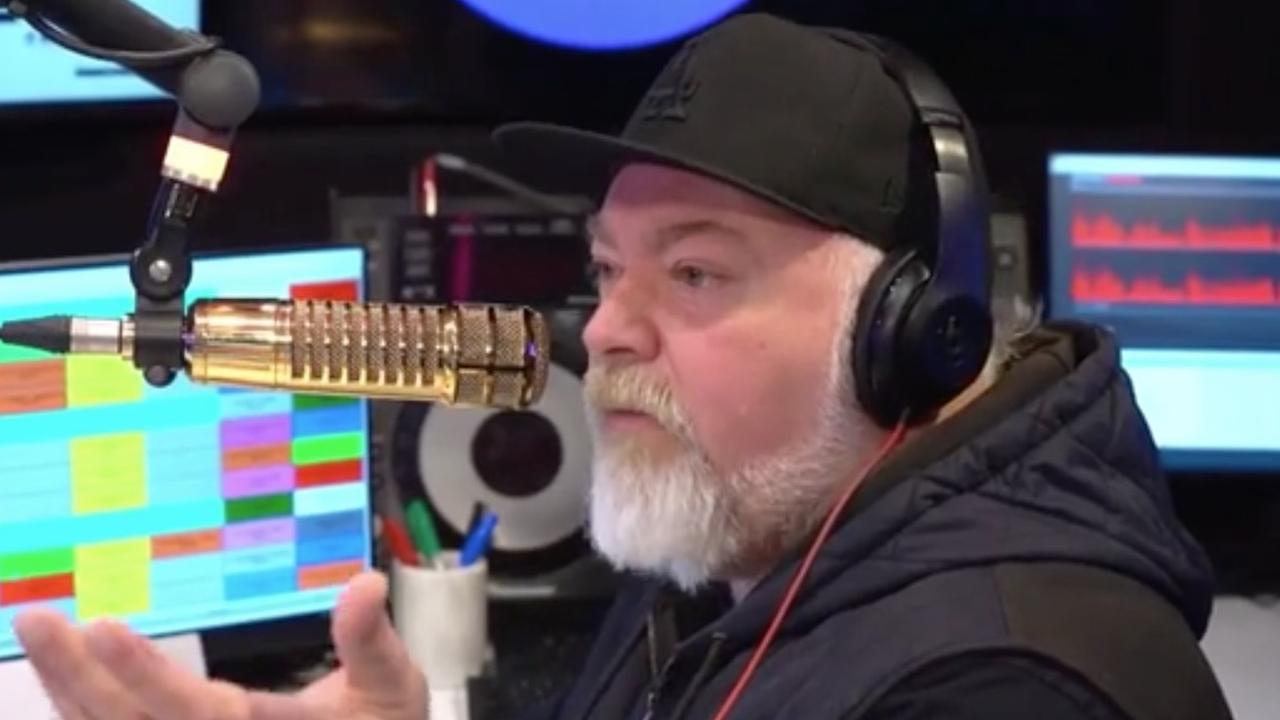 Kyle Sandilands inside the KIIS FM studio. Picture: 60 Minutes/Channel 9
