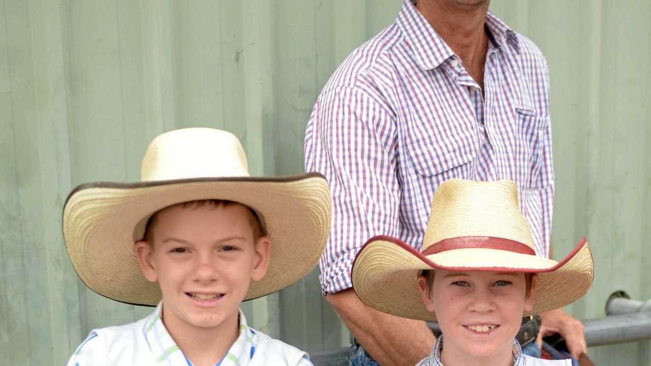 Patrick Callum, Riley Ellrott and Craig Ellrott from Morinish. Picture: Jann Houley