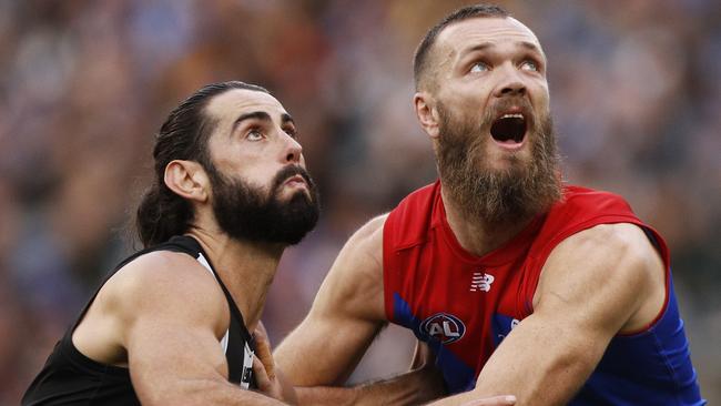 Max Gawn felt targeted by gambling companies. Picture: AAP