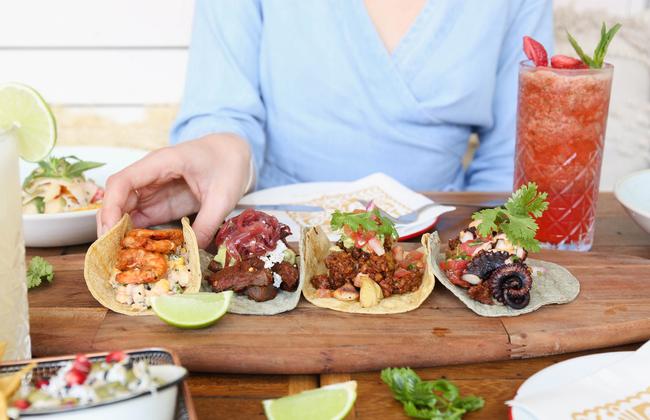 The tacos at Taqiza. Picture: supplied