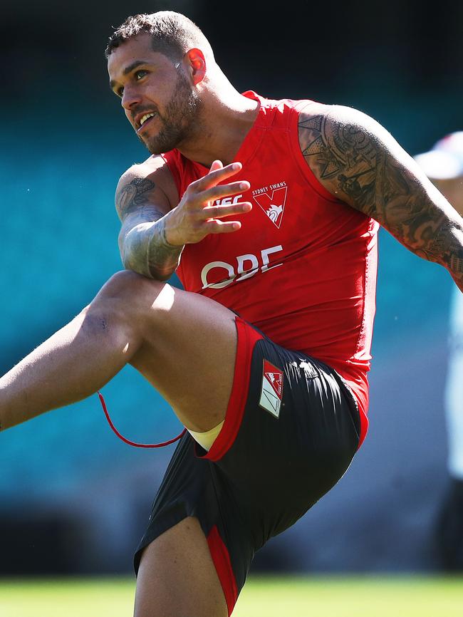 When he’s hot, Lance Franklin can produce huge SuperCoach scores. Picture: Phil Hillyard