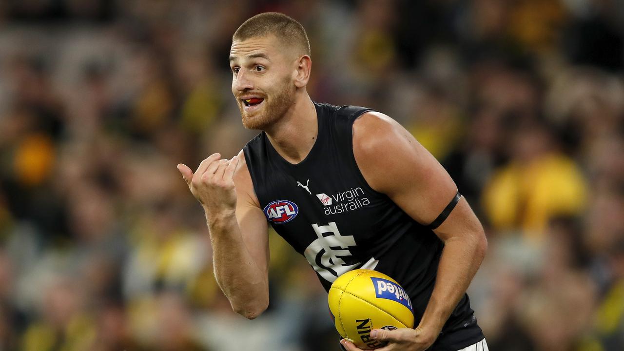 Liam Jones joined Carlton from the Western Bulldogs in 2015. Picture: Dylan Burns/AFL Photos via Getty Images