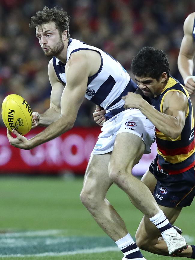 The Crows have missed Charlie Cameron’s forward pressure and run. Picture Sarah Reed