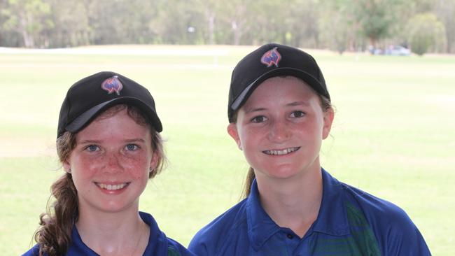 Laura Scheiwe and Lucy Bourke as under-13 players in 2019. Both are outstanding young talents, with Scheiwe making our Team of the Week.