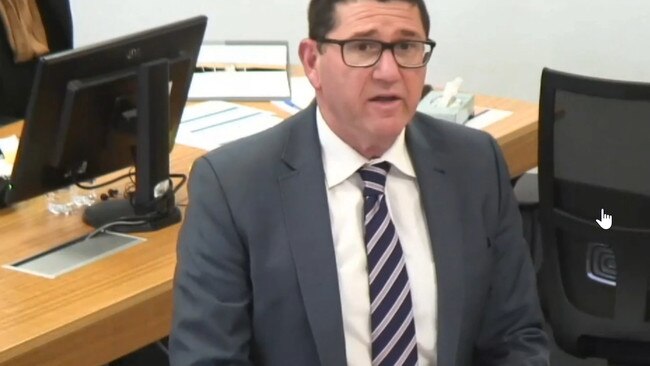 Senior counsel assisting the Royal Commission into Aged Care Peter Rozen, QC addresses the commission. Picture: Supplied