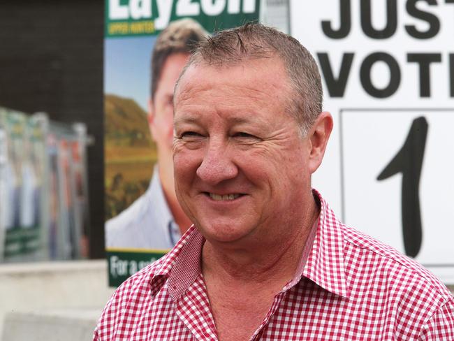 Labor candidate Jeff Drayton arrives to vote. Picture: NCA NewsWire/Peter Lorimer