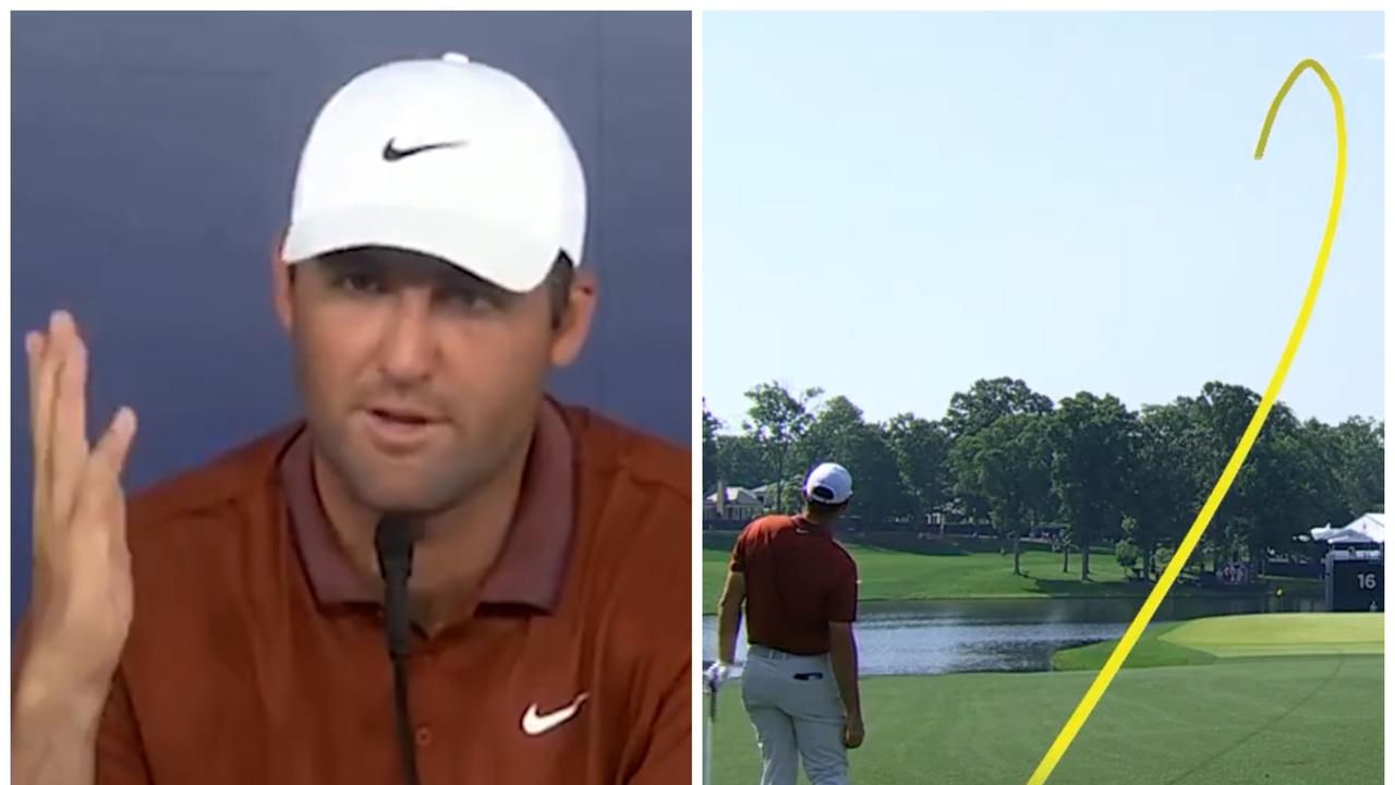 'No control over where the ball goes': Mud ball drama as golf superstars fume over 'stupid' call