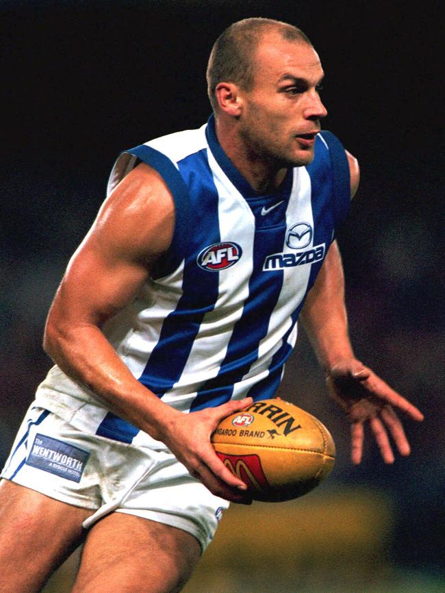 Martin Pike in North Melbourne colours.