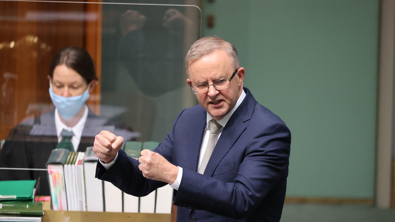 Opposition leader Anthony Albanese said the ‘unprecedented move’ would be a shock to the government’s integrity. Picture: Gary Ramage / NCA NewsWire