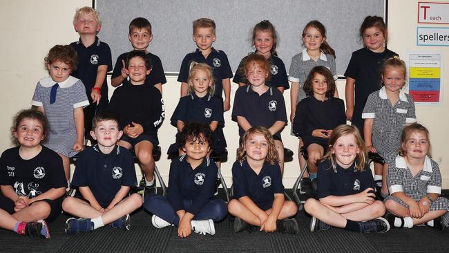 Ocean Grove Primary Class FJR Back row L-R: Oscar Burge, Harry Capomolla, Max Scott, Meg Barlow, Zoe Brommeyer and Mia Mounter. Middle row L-R: Lani Bertino, River Murphy, Halle Hargreaves, Skyla Miller, Rogue Cardillo and Bella Price. Front row L-R: Peyton Russell, Archer Gyles, Tios Pappos, Auden McMurchy, Albie Collier and Hannah Fletcher. Absent Cliff Taylor