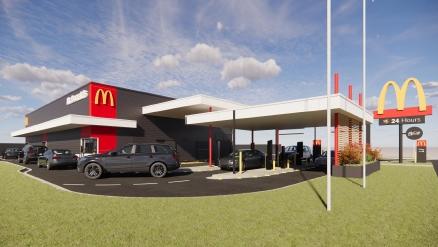 The McDonald’s Hove development. Picture: Supplied